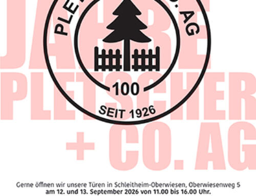 100 Jahre Jubiläum Pletscher + Co. AG – Tag der offenen Tür